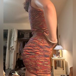 SHEIN Knit Bodycon Mini Dress